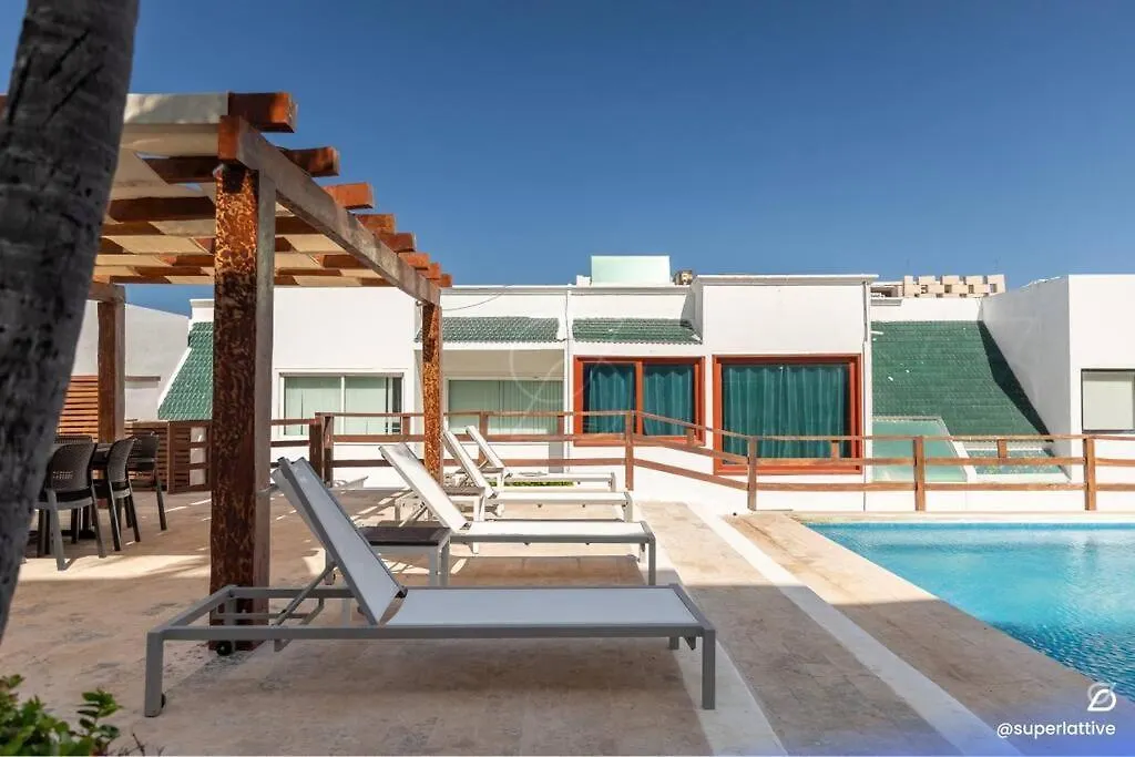 Deluxe Beachfront 4B Villa Κανκούν 0*,