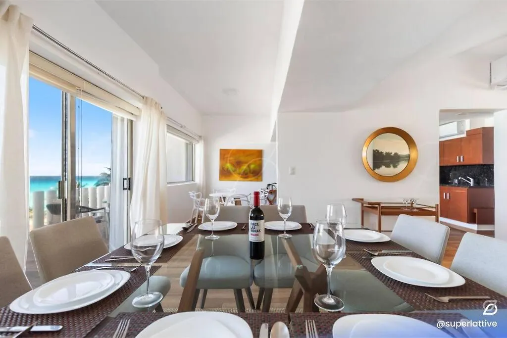 Deluxe Beachfront 4B Villa Κανκούν Μεξικό